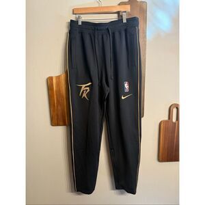 Nike Black NBA Toronto Raptors Showtime City Edition Therma Flex Pants Medium